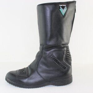 Frank Thomas Leather Motorcycle Biker Women Boots (6 US)